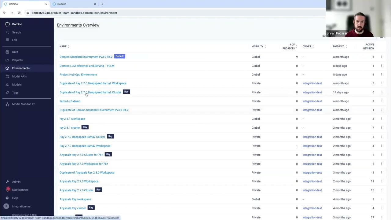 DominoDataLab's tweet card. Llama 70B / Ray in Domino Demo