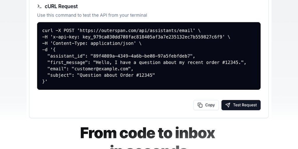 aicapital_io's tweet card. Create and deploy AI agents with fully-managed email inboxes through a simple API or dashboard. Build support bots, lead qualifiers, or check-in agents that communicate via email—all without infras...