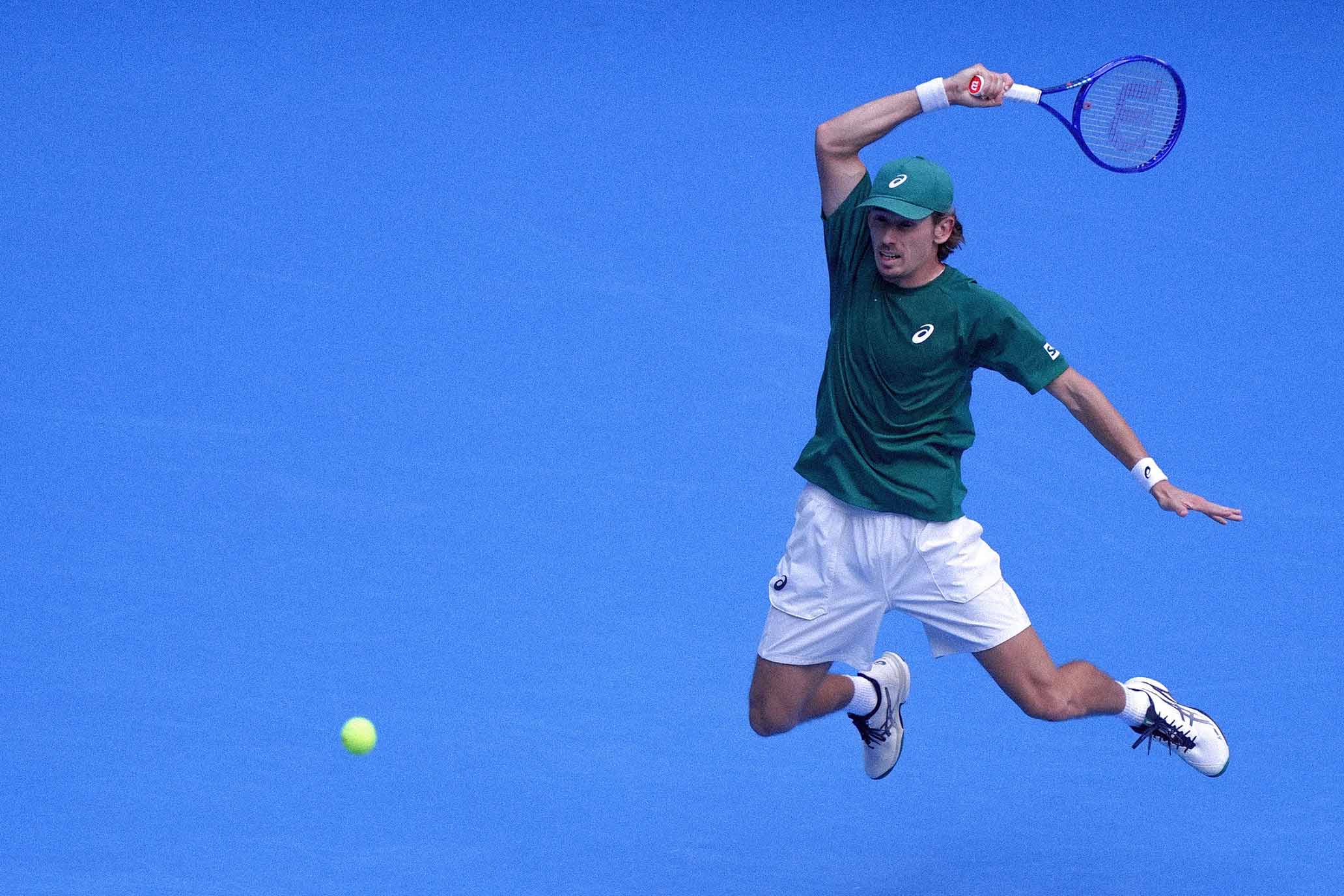 the2ndserve's tweet card. Alex de Minaur's tennis career has outpaced the notions we measure him against.