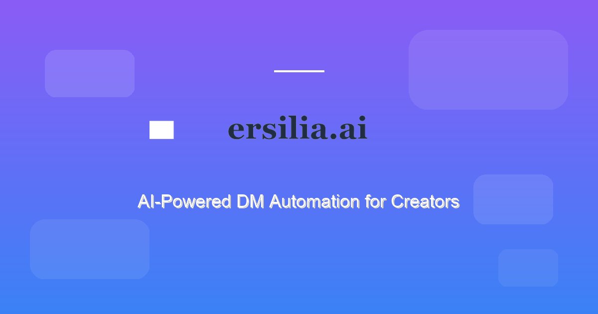 seoggestion's tweet card. Automate Creator Hero DMs with AI-powered responses. Save 10+ hours weekly on message replies.