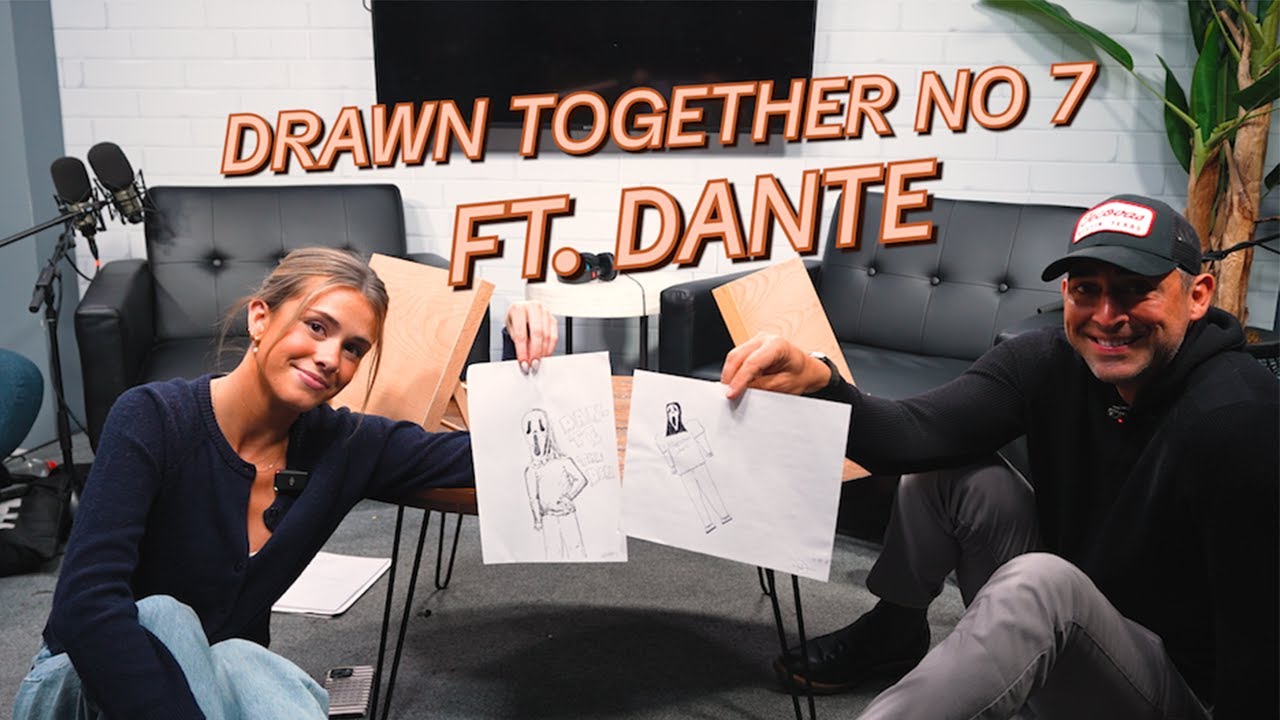 oonacmccaughan's tweet card. DRAWN TOGETHER NO. 7: DANTE TALKS CONSPIRACY THEORIES, HIS BUNKER,...