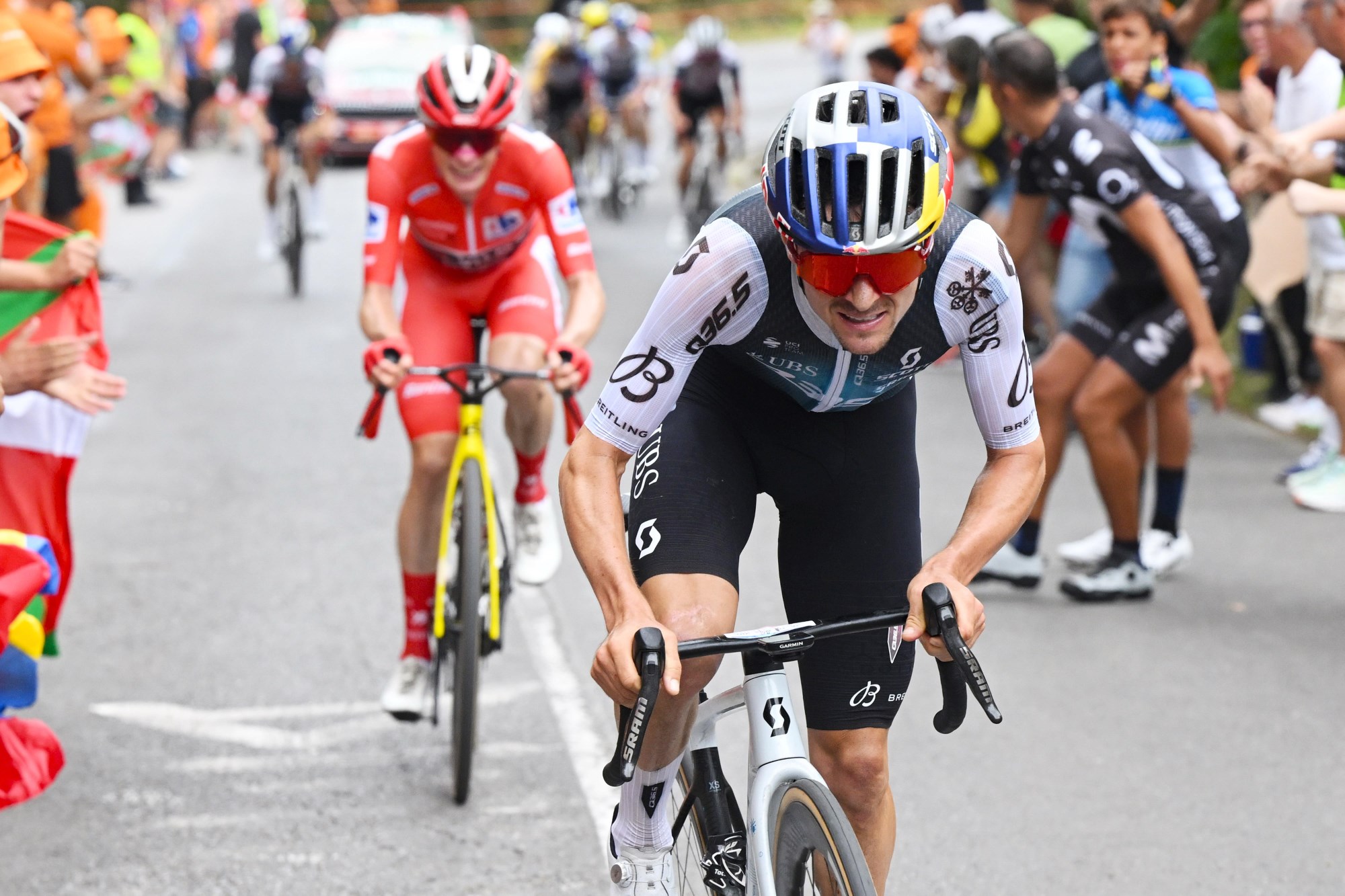 CyclingGraphs's tweet card. It was a tough Vuelta a España stage 11 with a hard parcours in the Basque Country and…