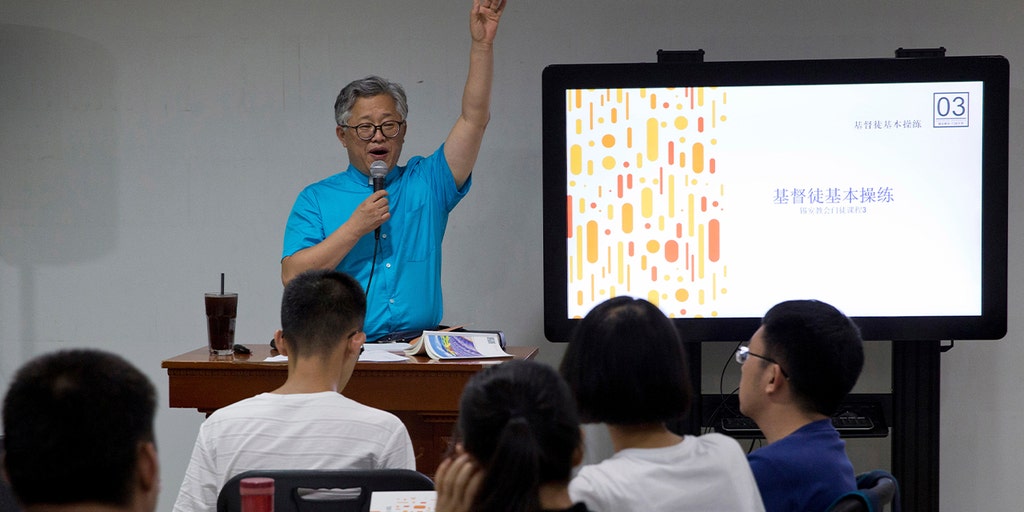 RepAndyBarr's tweet card. Chinese authorities detained Pastor Ezra Jin and dozens of other church leaders in a sweeping crackdown on religious freedom across China.