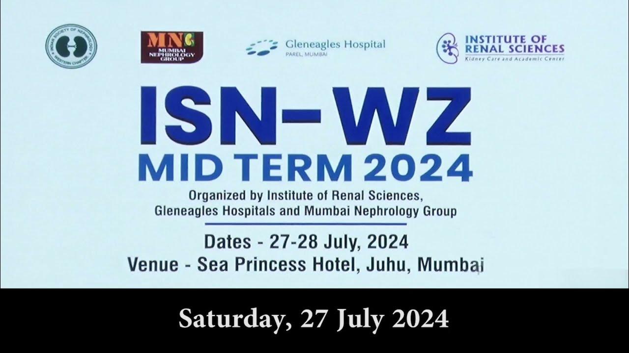 apex_kidneycare's tweet card. Dr. Jatin Kothari at ISN-WZ Mid Term Conference 2024
