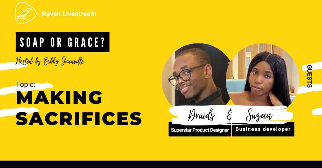bobby_granville's tweet card. Join me as I talk to Druids and Suzan who are both product designers and business developers. We will explore sacrifices all designers and business developers need to make, relationships and how...