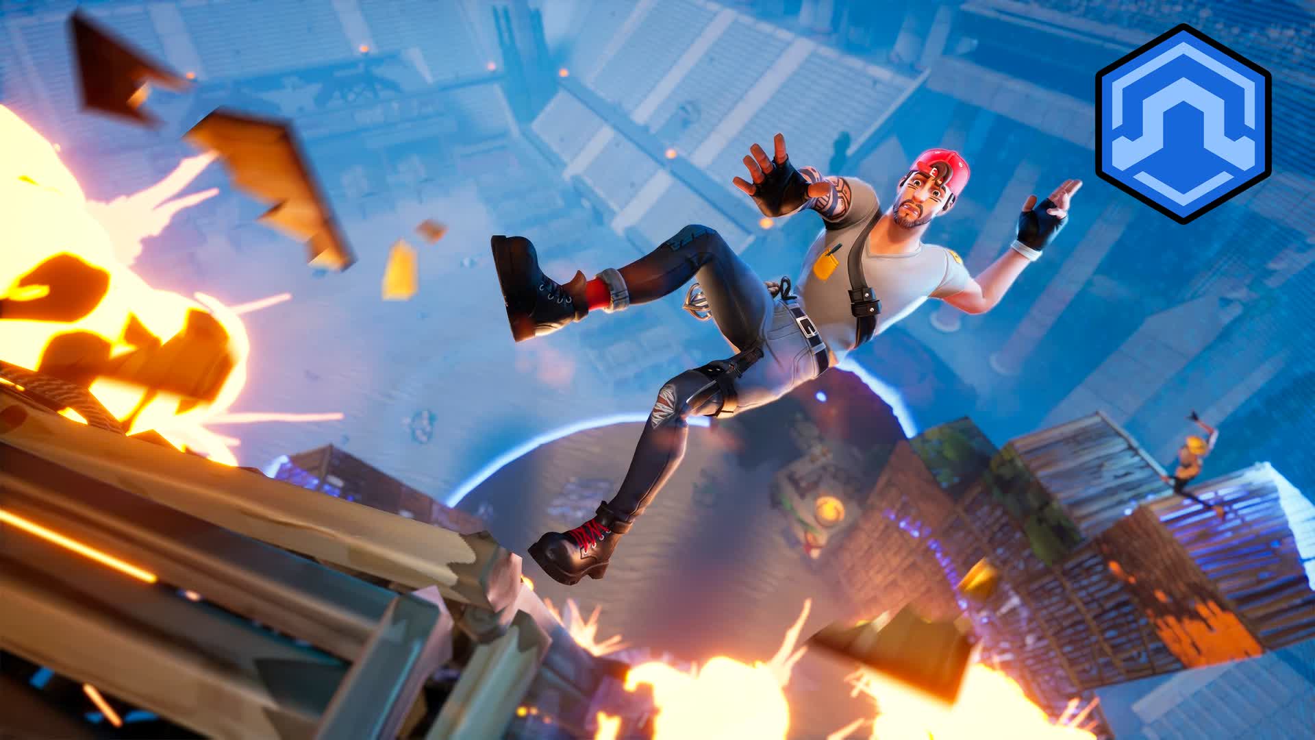 jesleaks's tweet card. Come play in Fortnite. Enter the map code 7058-7590-2628 and start playing now!