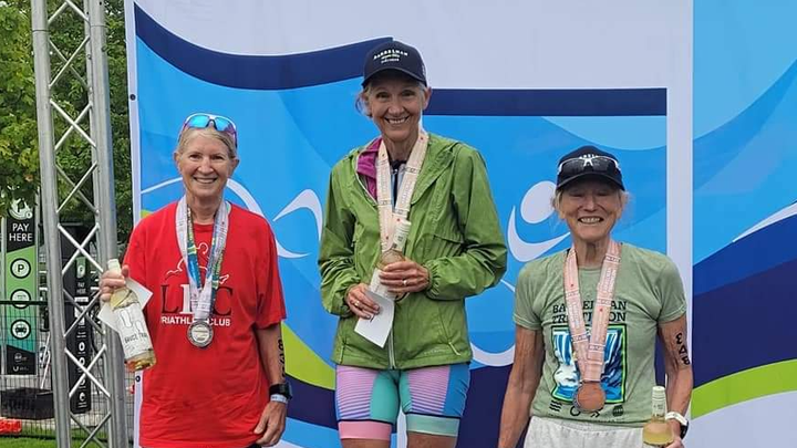 brycethegodtist's tweet card. Hi, we’re Marla and Paul, and you probably know of, or are a frie… Marla Kishimoto needs your support for Help send Barb to the World Triathlon Championships!