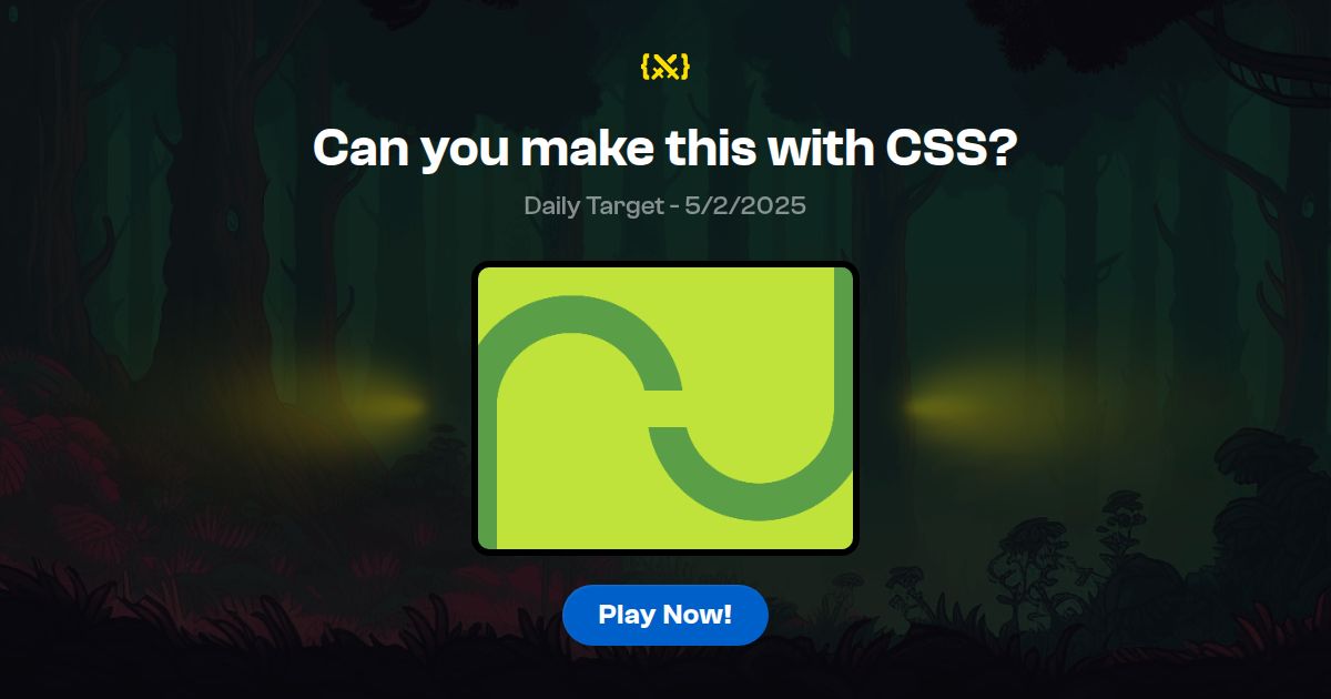 hasanunalweb's tweet card. The funnest CSS game for web designers & developers