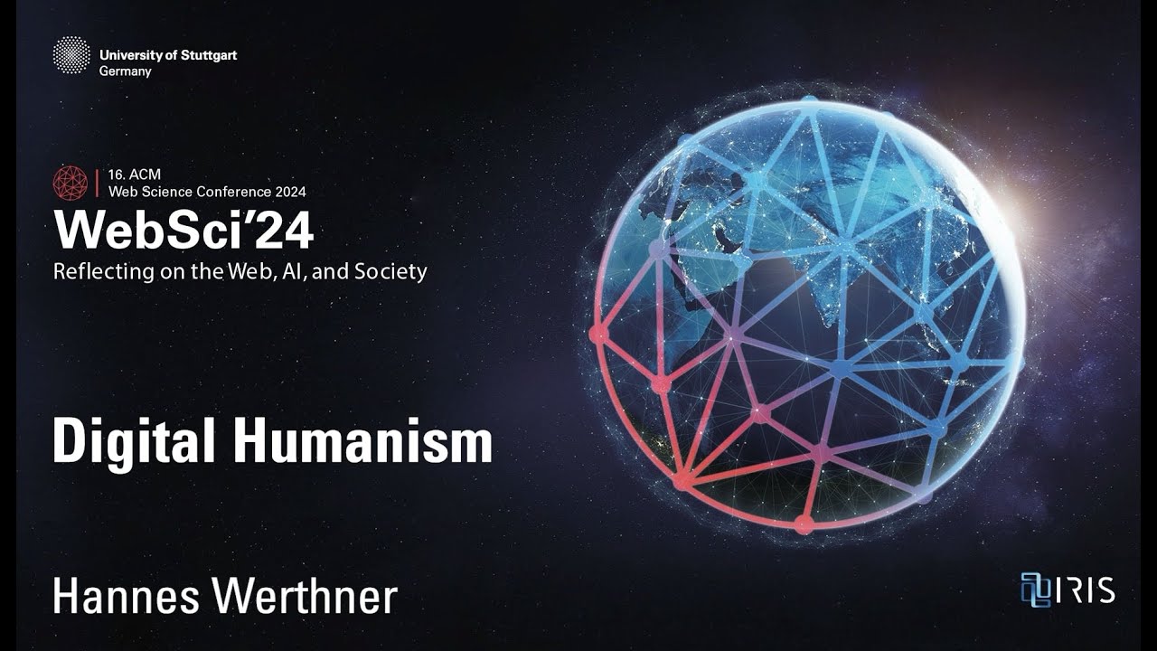 WebSciConf's tweet card. WebSci'24: Keynote by Hannes Werthner