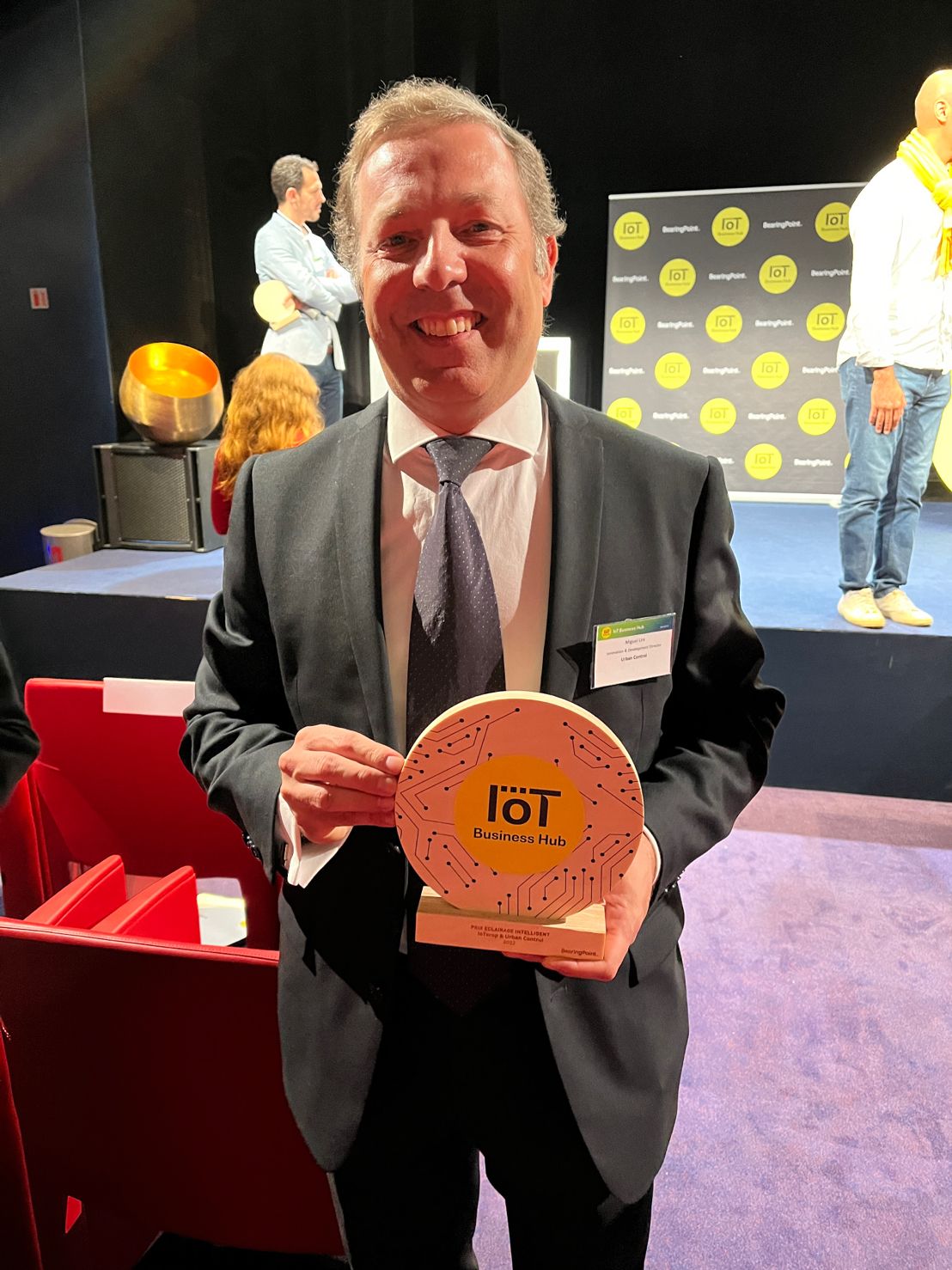 mclight0112's tweet card. That was worth the trip! We WON the #IoTBusinessHub award for intelligent lighting #CellularNode Urban Control DW Windsor Miguel Lira | 30 comments on LinkedIn