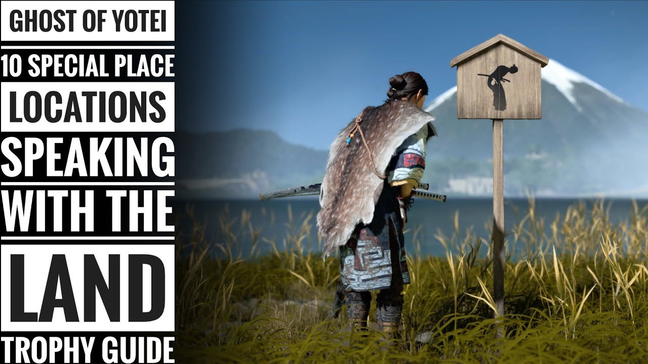 DazzyWolF's tweet card. 10 Special Place Locations (Speaking with the Land Trophy Guide)...