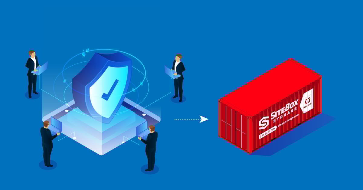 SiteBoxStorage's tweet card. Is jobsite storage really secure? Learn how overlooked container vulnerabilities lead to theft and features to protect your tools, time, and bottom line.