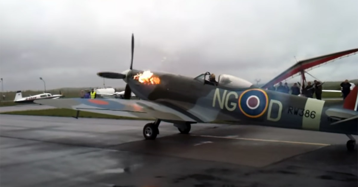 AviationHumor's tweet card. They call it the Spitfire for a reason.