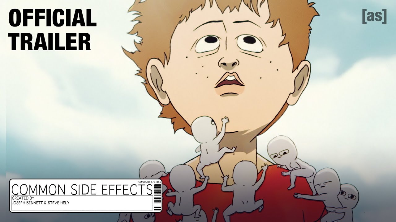 emptyframe's tweet card. Common Side Effects | OFFICIAL TRAILER | adult swim