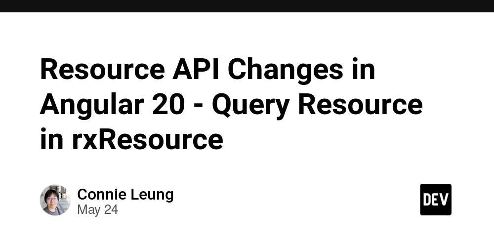TheAngularDev's tweet card. Table of Contents Introduction Query a Resource Demos Resources ...