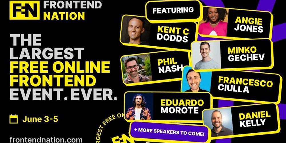 TheAngularDev's tweet card. How do you keep up with the frontend world when it’s evolving faster than ever? New frameworks...