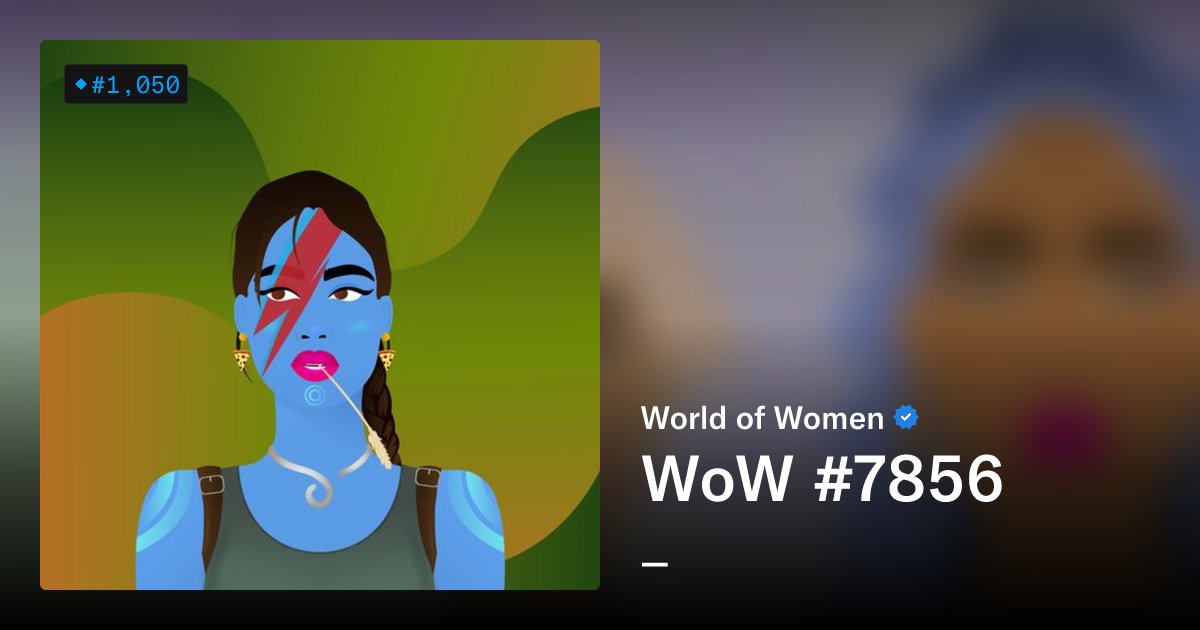 Labonda9's tweet card. World of Women is a collection of 10,000 NFTs that gives you full access to our network of artists, creators, entrepreneurs, and executives who are championing diversity and equal opportunity on the...