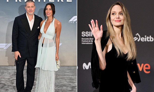 DailyMailCeleb's tweet card. Brad, 61 - who was previously married to actress Angelina Jolie - has been dating Ines since 2022, and the actor is thrilled that she'll be by his side.