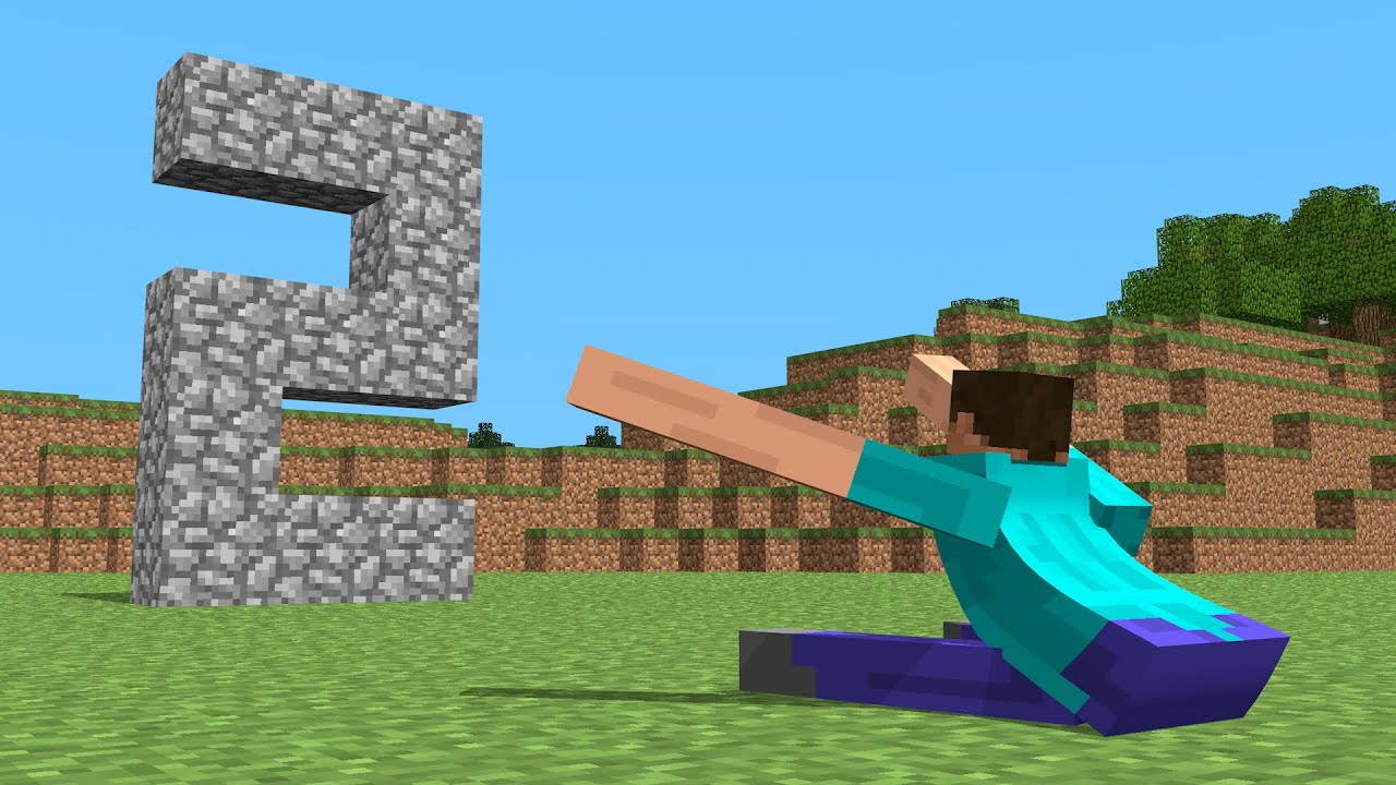 _pamtri_'s tweet card. Minecraft In A Nutshell 2