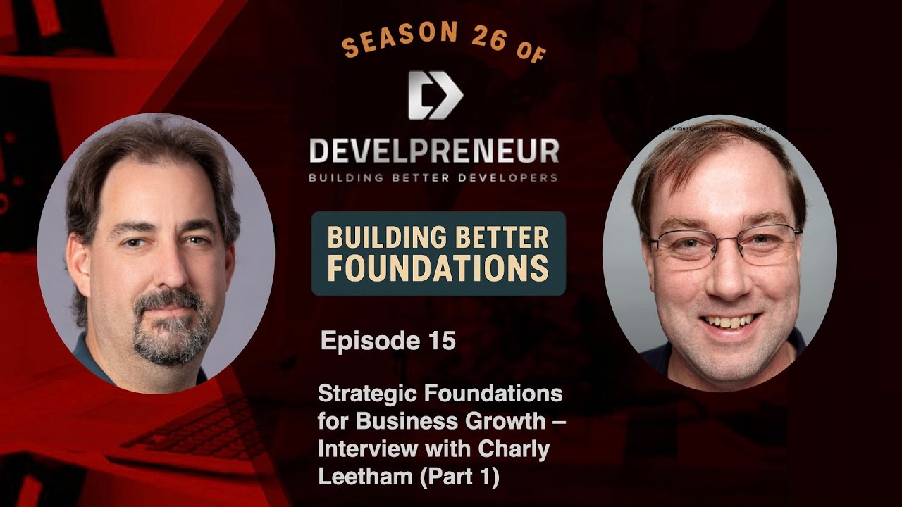 develpreneur's tweet card. Strategic Foundations for Business Growth | Interview with Charly...