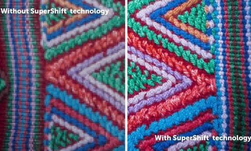 cprosio's tweet card. Painting a sharper picture: Barco's SuperShift® technology