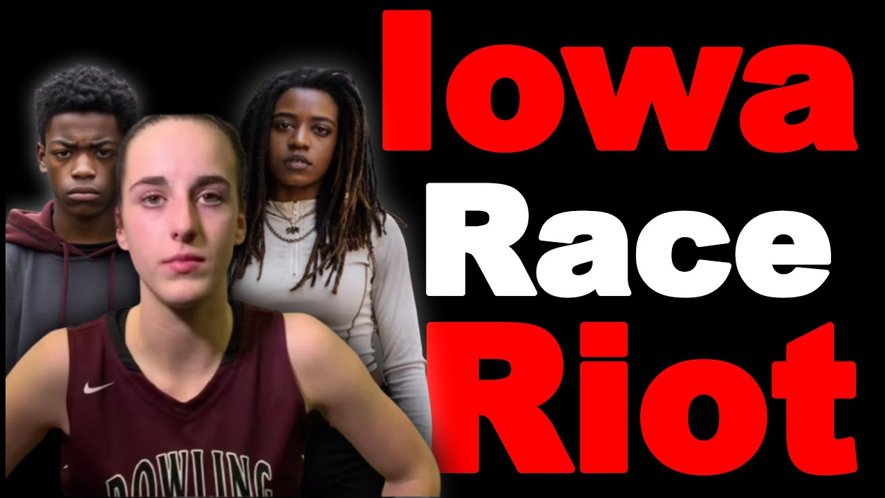 AlphaKayode's tweet card. The Iowa High School Riot That Changed Caitlin Clark Forever