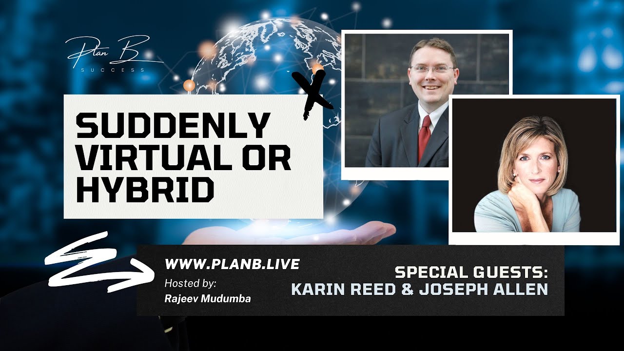 SpeakerDynamics's tweet card. Suddenly Virtual Or Hybrid w/ Karin Reed, CEO @ Speaker Dynamics &...