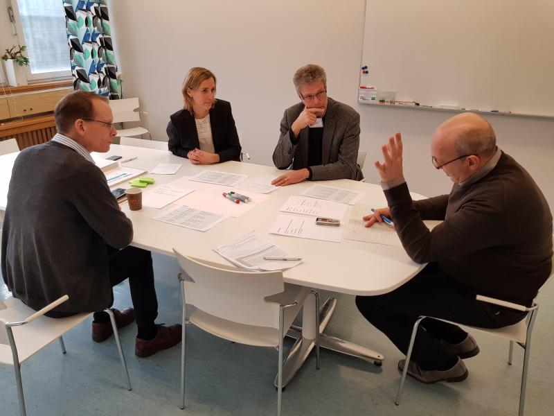 RobbertIDMM's tweet card. Excellent meeting in Gothenburg, exploring inland waterway solutions for Sweden with a quadruple helix approach @SSPA - Your Maritime Solution Partner. #IWTS project. Www.northsearegion.eu/iwts20