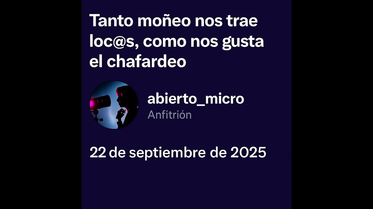 SOLEDADMARTINA8's tweet card. Tanto moñeo nos trae loc@s, como nos gusta el chafardeo. ESPACIO DE X...