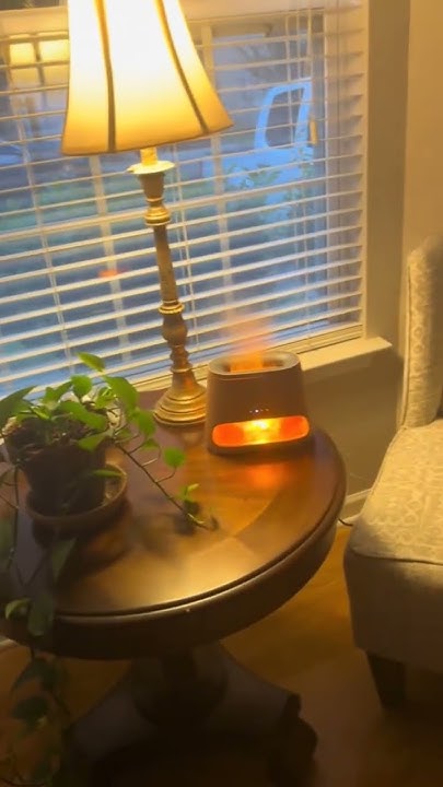 valeriebill72's tweet card. Salt Lamp & Flame Essential Oil Diffuser #essentialoildiffuser