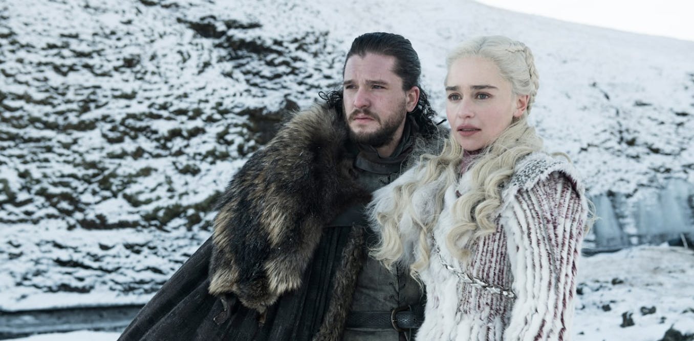 NBSnet's tweet card. Human civilisation is threatened by long-dead organisms, whether as White Walkers or petrol.