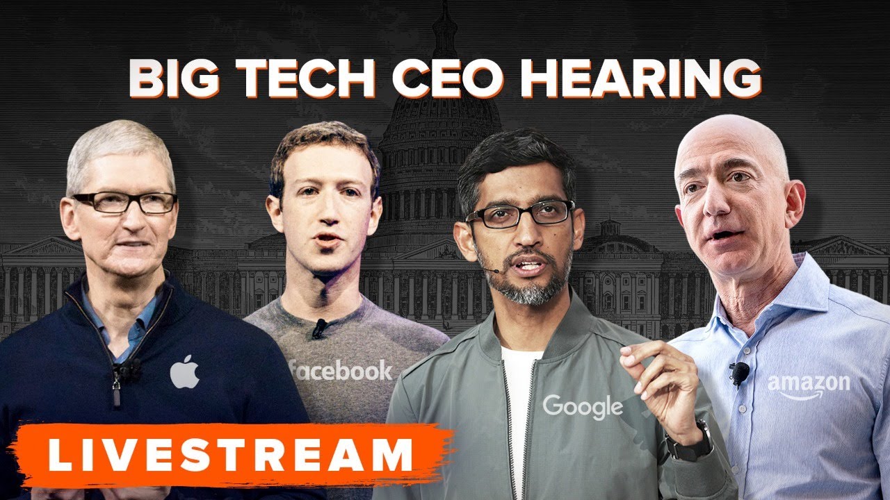 Code__Talk's tweet card. WATCH: Biggest Tech Billionaires testify before Congress (Full...
