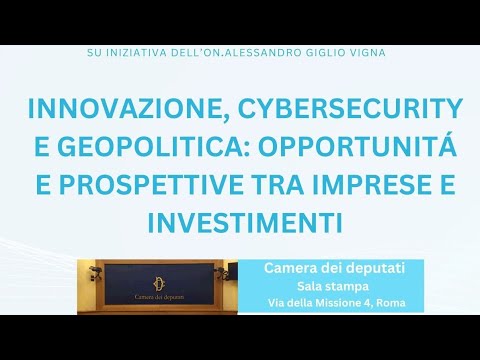 Euro_comunica's tweet card. Innovazione, cybersecurity e geopolitica: opportunità e prospettive...