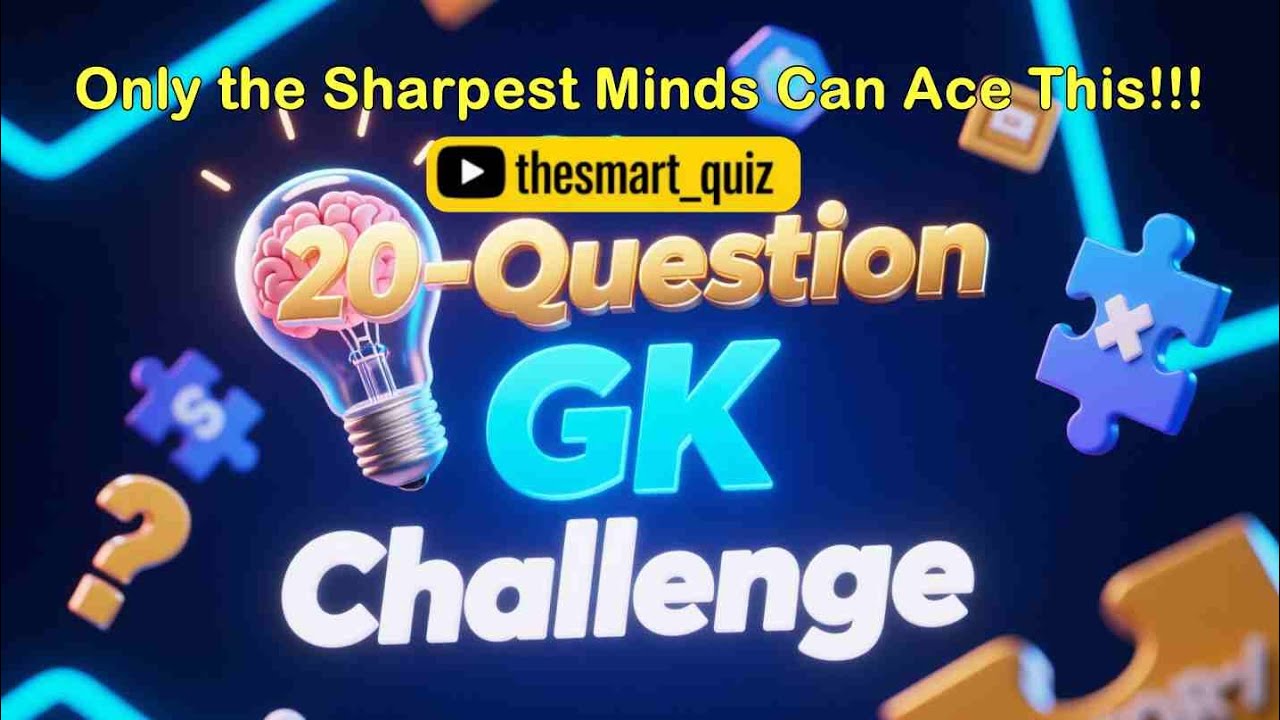 skojiro79's tweet card. Only the Sharpest Minds Can Ace This 20-Question GK Challenge...