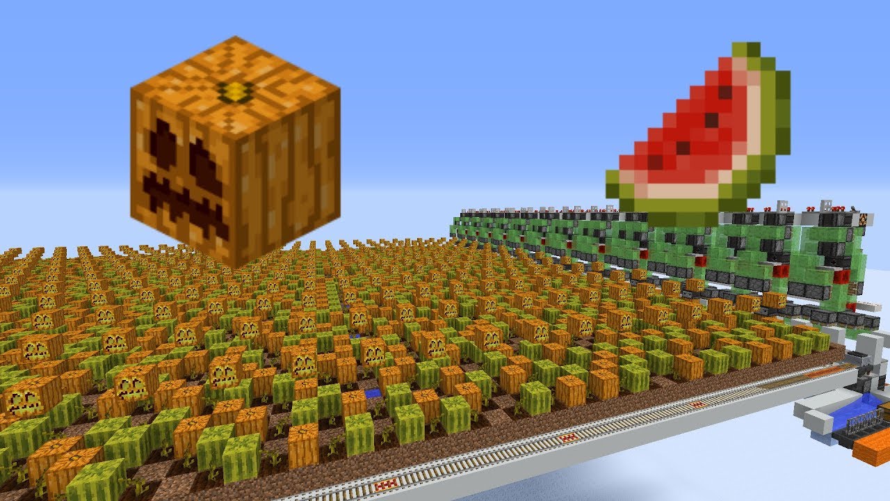 CodeMonkeyATL's tweet card. Cheap Large Scale Melon/Pumpkin Farm