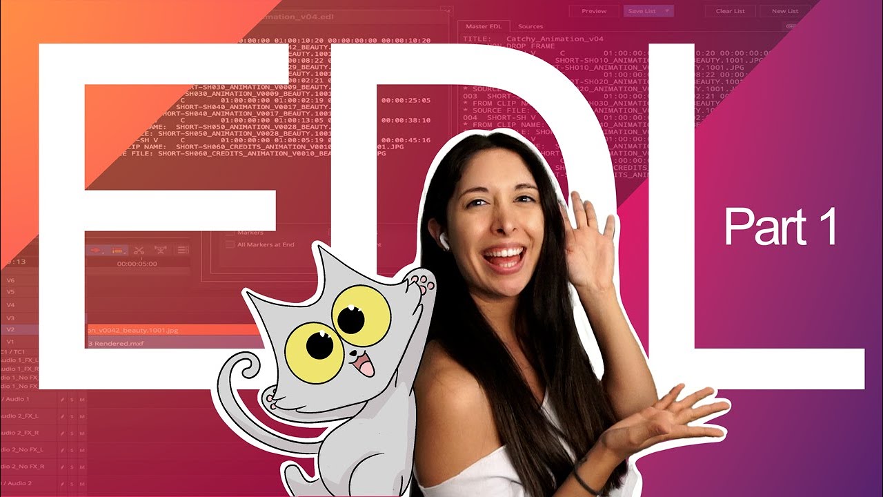 lucianomunoz_'s tweet card. What’s an EDL? 🤔 | Part 1 — The OG Editing Format!