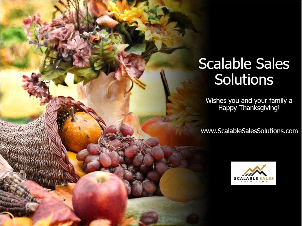 SusanHuey1's tweet card. Happy Thanksgiving to you and your family! #smallbusinessowner #salesleaders #scalablesalessolutions #thankfulgratefulblessed