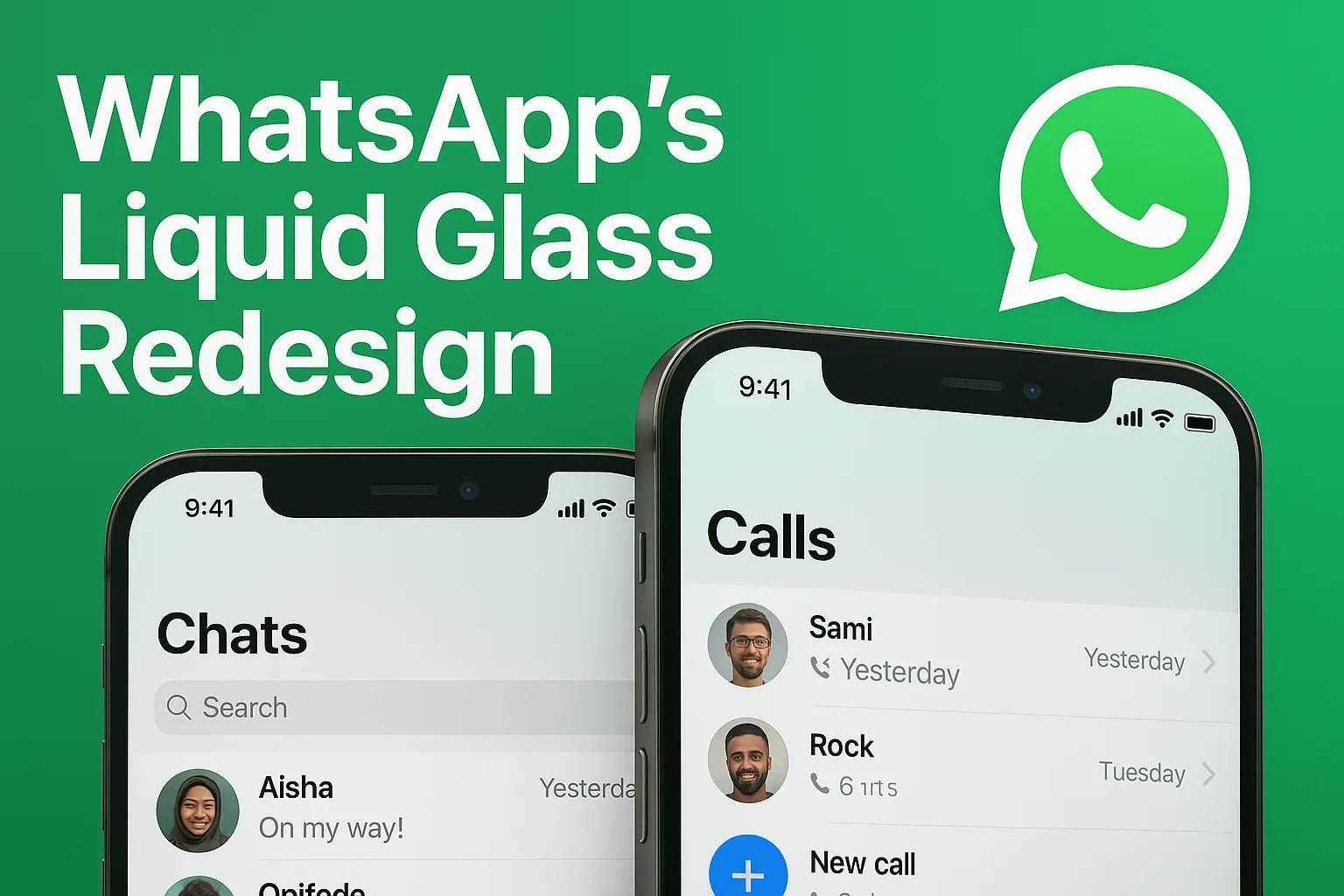 squaredtechco's tweet card. WhatsApp’s Liquid Glass redesign is reaching iPhone users with a sleek new interface, improved animations, and refined design language.