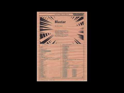 theDUBBER_'s tweet card. BLASTAR The video game write in BASIC by Elon Musk at the age of 12...