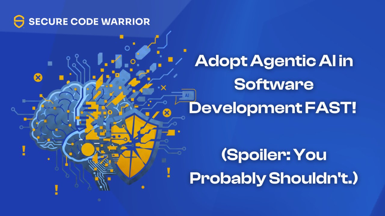 SecCodeWarrior's tweet card. Do you ever get the feeling as a cybersecurity professional that right now, everyone is entering hyperdrive on agentic AI, when maybe it’s time to go slow and reflect? Well, what many of us have been...