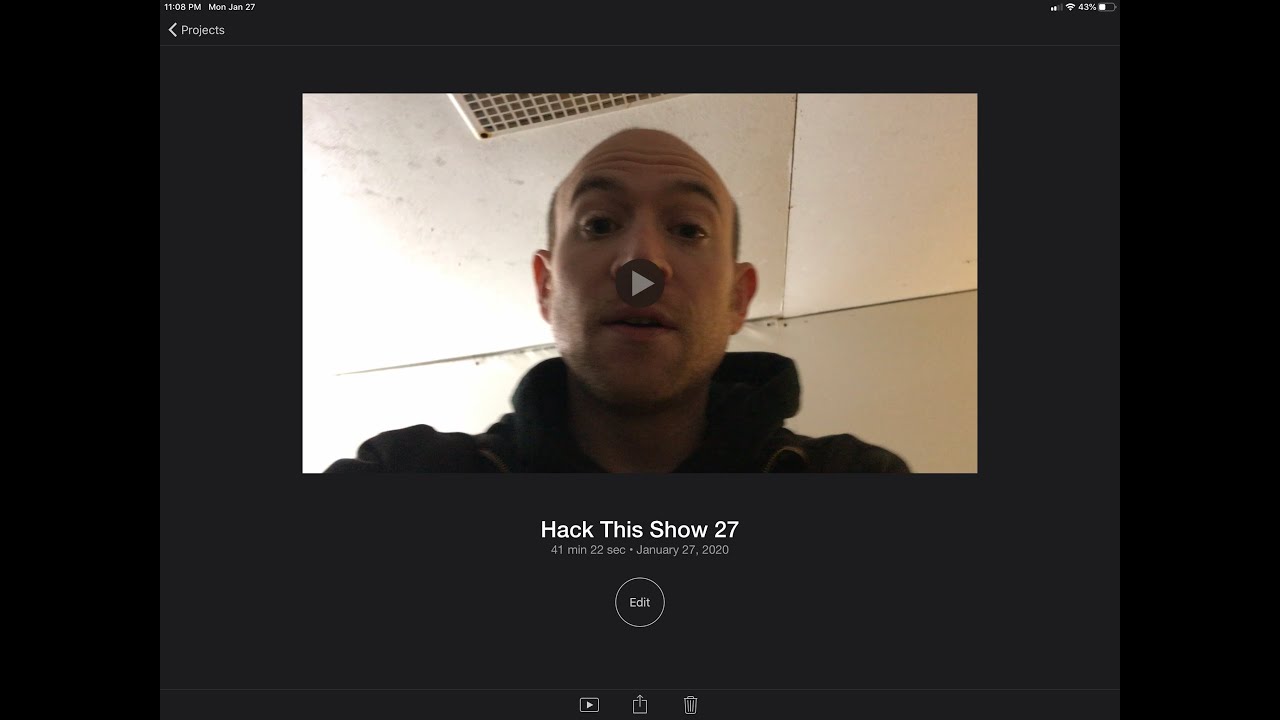 HackThisShow's tweet card. Hack This Show Ep. 27