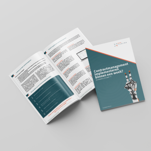 FileLinx's tweet card. Contractmanagement implementeren binnen een week?In deze factsheet zoomen we in op het verbeteren van het contractmanagement.