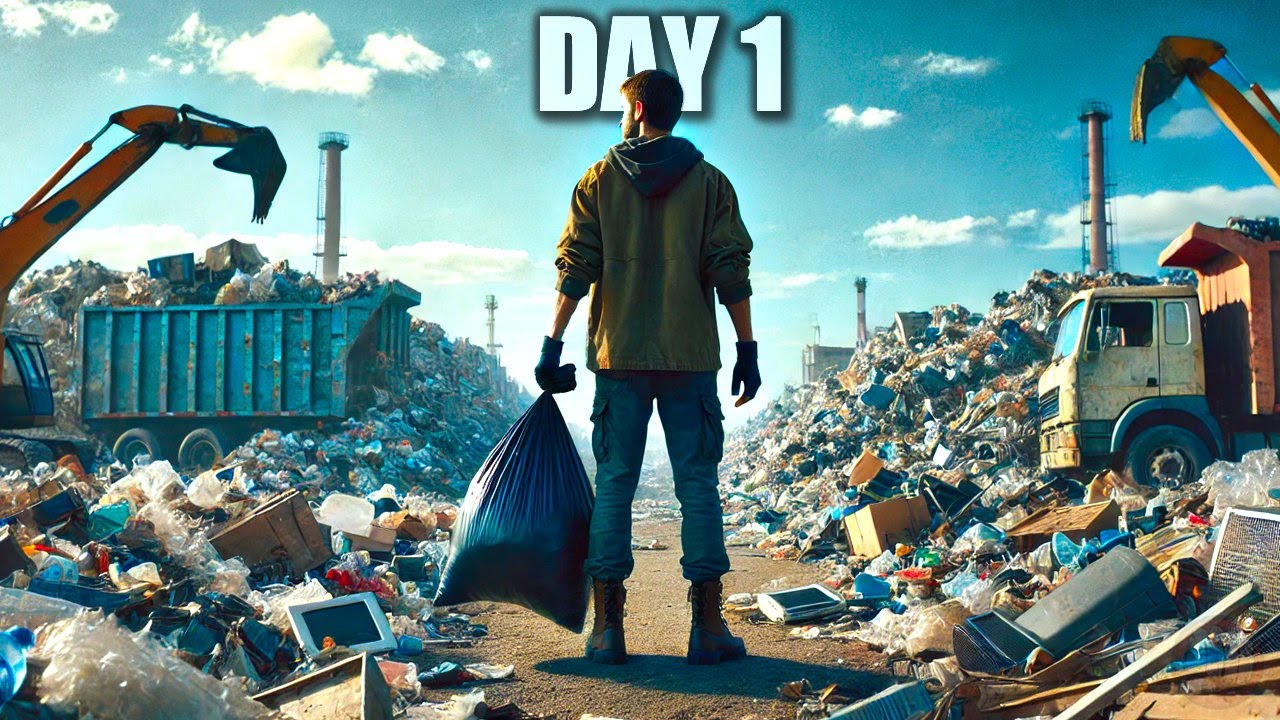 Game_Edged's tweet card. This NEW Sim Has Me Digging Through HUGE Piles of Trash...