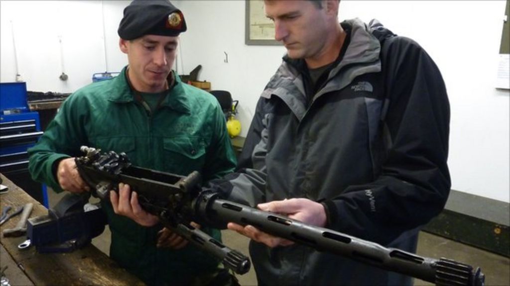 ADAMDEVILLIERS's tweet card. TV historian Dan Snow test fires a machine gun from a WW2 Spitfire which has been recovered from a peat bog in Donegal.