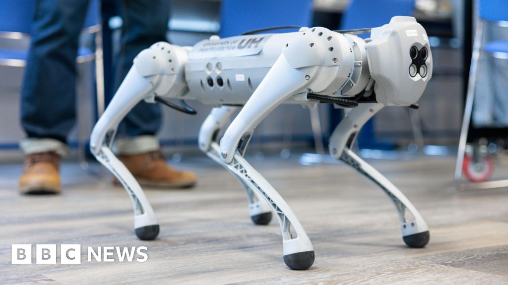 HertfordshireCS's tweet card. A university says its new algorithm could make robots act without instructions from humans.