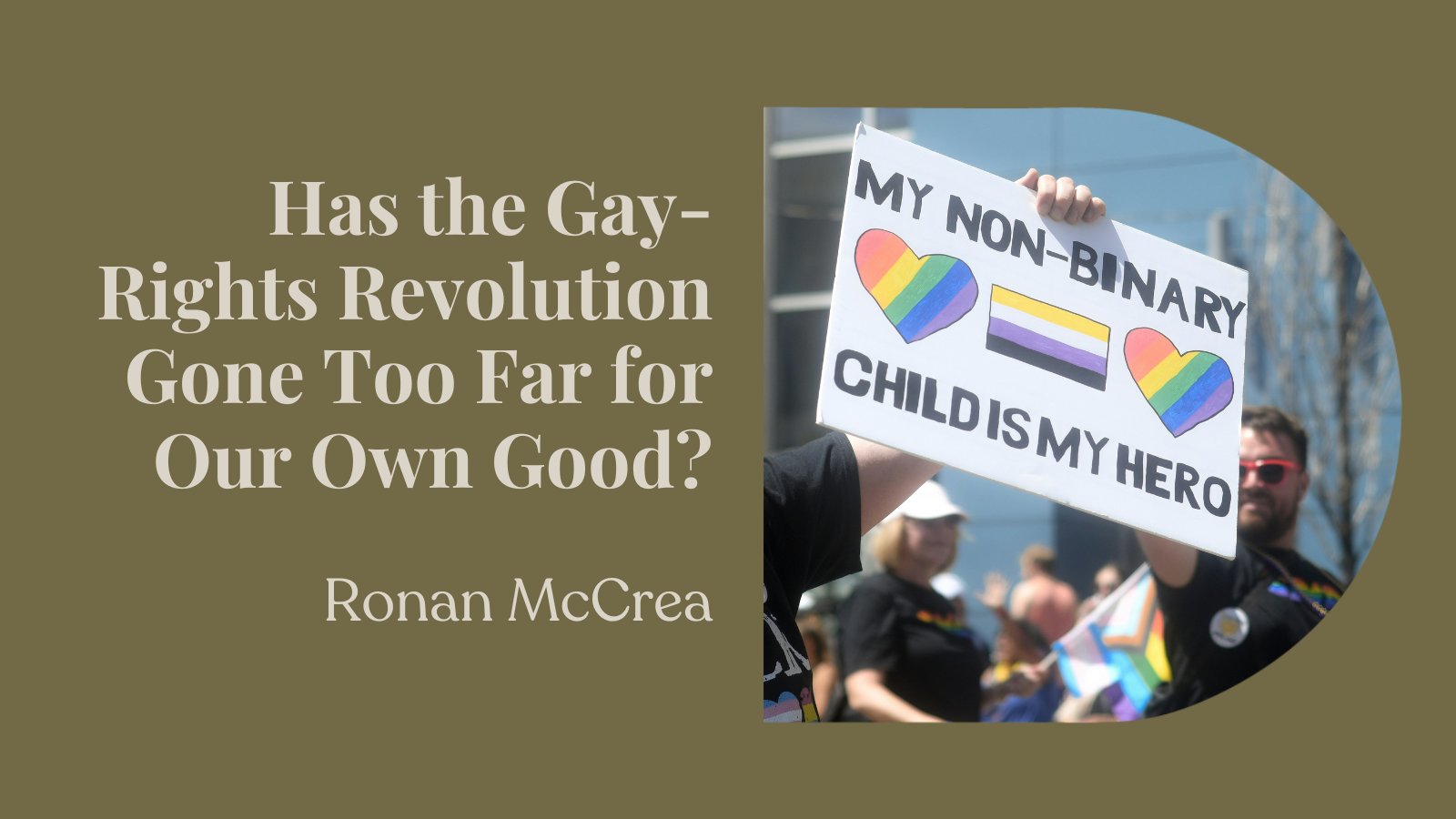 Quillette's tweet card. The hyper-sexualized nature of many gay subcultures threatens to undo the important human-rights progress we’ve made over the course of my lifetime.