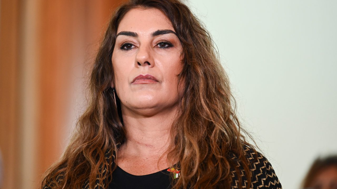 SkyNewsAust's tweet card. Senator Lidia Thorpe has released a statement confirming she deleted a cartoon image posted on her Instagram account of King Charles being beheaded.