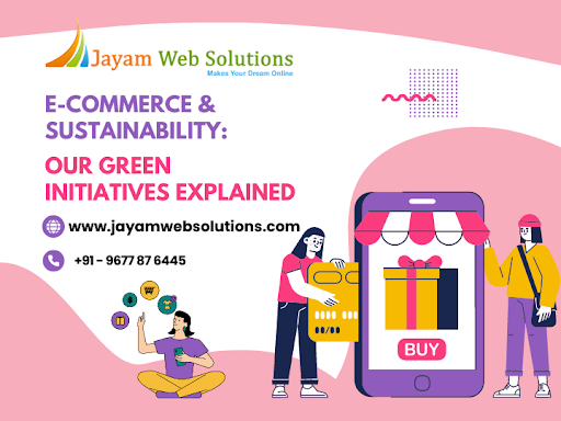 JayamwebDesign's tweet card. SUSTAINABILITY: CORNERSTONE IN MODERN E-COMMERCE This is what makes, as one of the top web design and development companies in Chennai, we know that sustainability is paramount in e-commerce today....