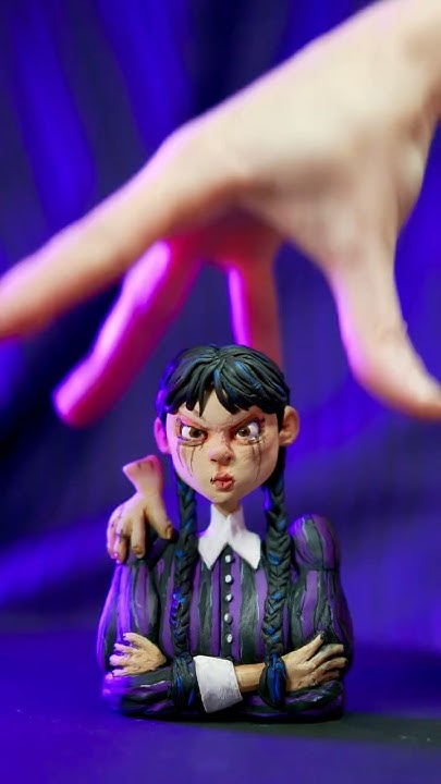 artstudio_post's tweet card. Speed Drawing Wednesday Addams (Jenna Ortega) | Fast Art Process...