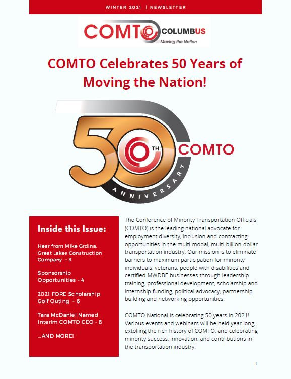 COMTOColumbus's tweet card. Check Out What's New at COMTO Columbus